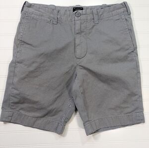 J. Crew Gray Stanton Khaki Shorts